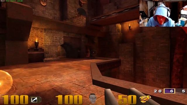 WedgeBob Plays Quake III Arena Q3DM13 смотреть онлайн