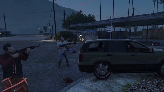 Stealing Big Mafia's Lamborghini with Michel and trevor#1 || GTA V GAMEPLAY || смотреть онлайн