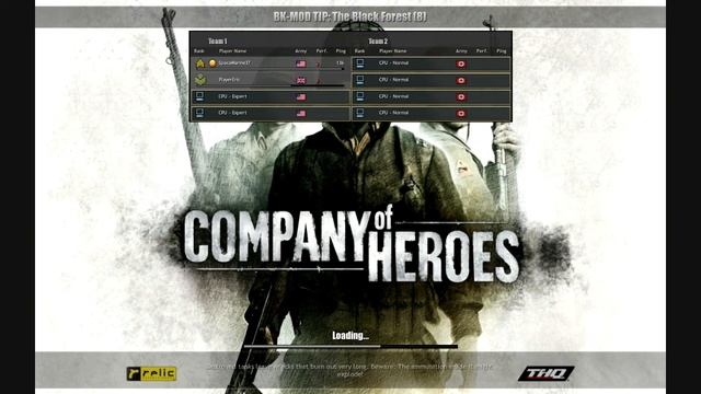 Company of Heroes Part 6 w/Eric & Space Marine "LONG LOADING SCREENS" смотреть онлайн