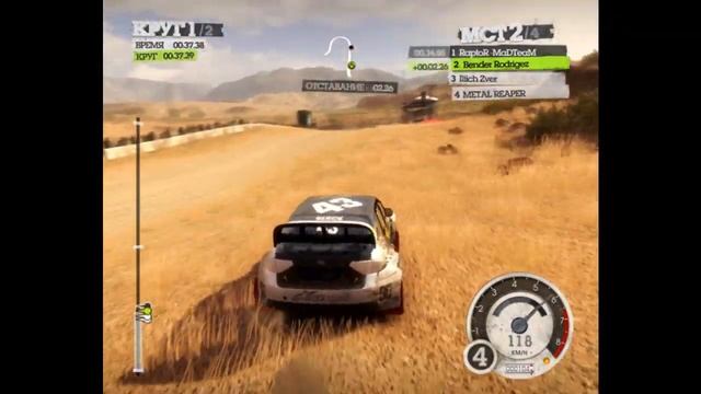 Colin McRae: DiRT 2 OnLine Hamachi II part 2 смотреть онлайн