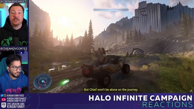 Halo Infinite - Campaign Overview Reactions смотреть онлайн