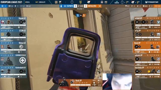R6 Pro League Highlights | G2 vs VP | European League 2021 - Playday 2 смотреть онлайн