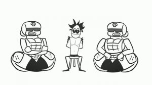 Эксперимент с выживанием при ядерных взрывах. И тут вдруг.... ( Анимация )