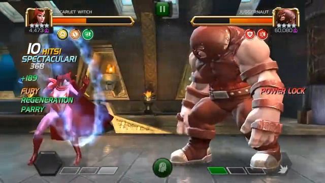 Realm of Legends - Scarlet Witch vs Juggernaut...!!!!! смотреть онлайн