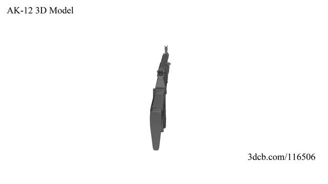 AK-12 3D Model смотреть онлайн