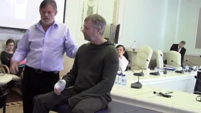 Конференция в мин спорта РФ 'Прикладная кинезиология в спорте высших достижений' 2013 г  Дэвид Лив