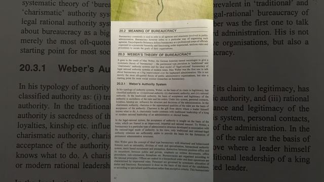 What is bureaucratic theory by Max Weber?@LetsCrackNTAUGCNET смотреть онлайн