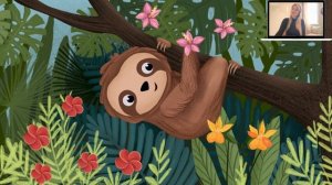 Mindful Breathing Meditation for Kids | Sloth Cartoon Video (Relaxation Yoga for Children)