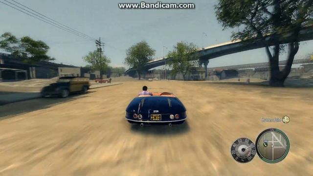 Mafia 2 - Ramp Jump With The Fastest Car In Game смотреть онлайн
