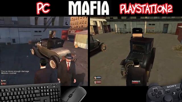 Mafia (2002): PC vs PS2 Walkthrough - Molotov Party (CORE i5 2310 + GTX 750 Ti) смотреть онлайн