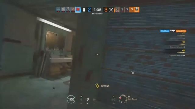 Rainbow Six Siege! Coming In Clutch! смотреть онлайн