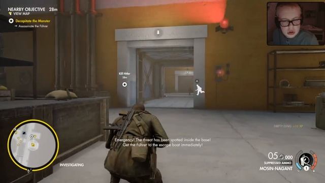 SHOOTING HITLER IN THE BALLS sniper elite 4 #9 THE END смотреть онлайн