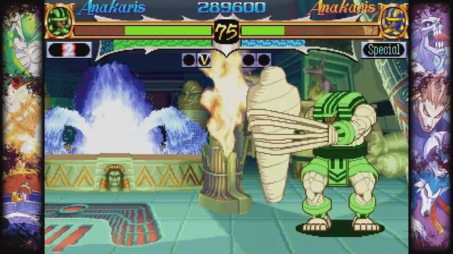 Night Warriors: Darkstalkers Revenge (Xbox One) Arcade as Anakaris смотреть онлайн