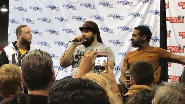 Chicago Walker Stalker | Khary Payton and Cooper Andrews Panel смотреть онлайн