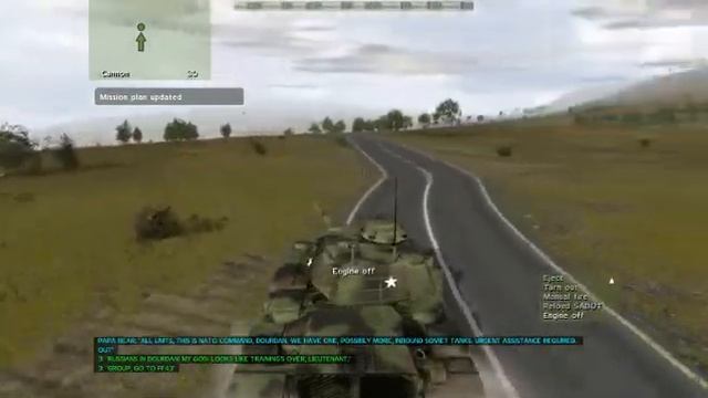 Operation Flashpoint Cold War Rearmed Walkthrough Mission 13 - Tank Training смотреть онлайн