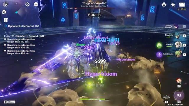 The Last "Terrible" Abyss Attempt Before New Year (Floor 12 - 3) | Genshin Impact смотреть онлайн