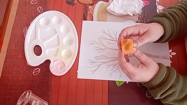 малювання "квітне дерево" 3й рік життя (яслі) смотреть онлайн