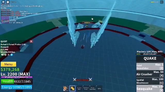 Pvp with my friends using Quake awaken fruit! [Roblox Blox Fruits] смотреть онлайн