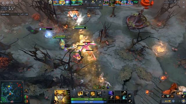 Dota 2 Offlane Dawnbreaker Carry vs Monkey King - Watch & Learn - victory in a game with 43 kills! смотреть онлайн