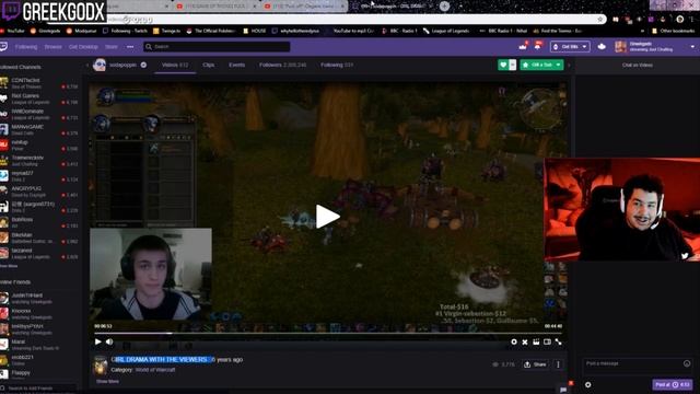 SJC's autism vs CRAZY Woman | DEVs raid Sodapoppin | Mizkif met online stalker | Best Twitch Moment смотреть онлайн