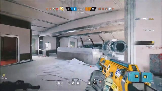 One Mag, Four Headshots - Rainbow Six Siege смотреть онлайн