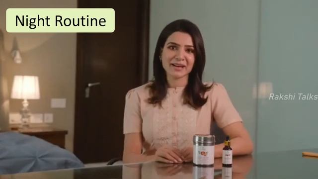 Samantha's Beauty Secret 🤫🤫 / Celebrity Skincare / Morning & Night routine for glowing Skin смотреть онлайн