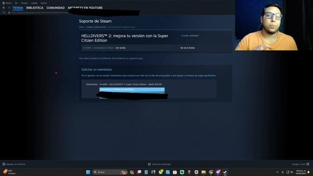 💡Como REEMBOLSAR Helldivers 2 en STEAM Como Hacer un REEMBOLSO en STEAM смотреть онлайн