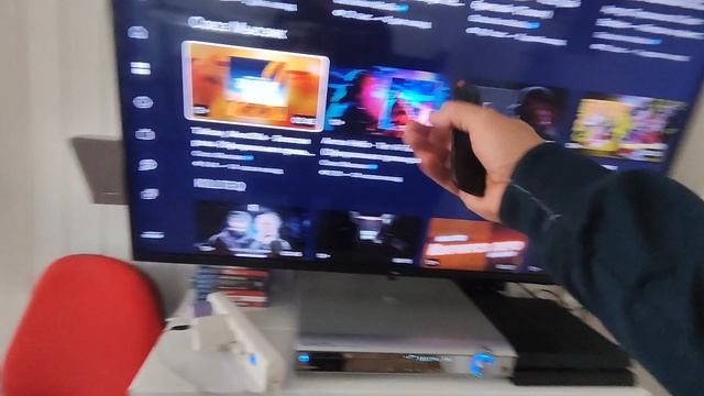 Андроид ТВ приставка DQ03 теперь буду ВК ВИДЕО смотреть смотреть онлайн