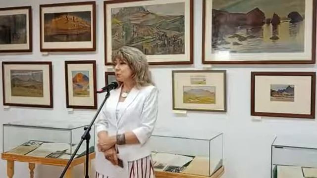 «Киммерийские берега Максимилиана Волошина» (видеозапись трансляции выставки акварелей Волошина) смотреть онлайн
