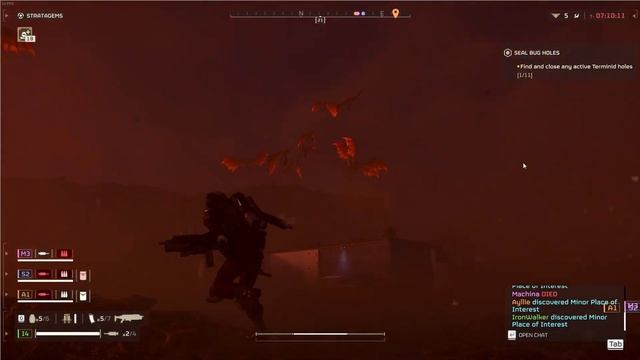 Ok I belive now, there are flying bugs! Helldivers 2 смотреть онлайн
