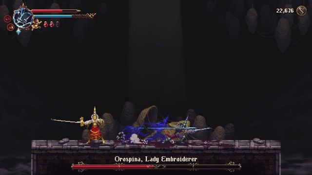 Blasphemous 2 - Orospina, Lady Embroider Boss Fight смотреть онлайн