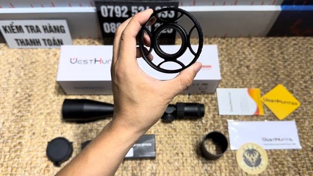 KÍNH NGẮM WESTHUNTER WHI 6-24x50 SFIR FFP | KÍNH NGẮM WESTHUNTER THÔNG SỐ LỚN | KÍNH NGẮM WESTHUNTE