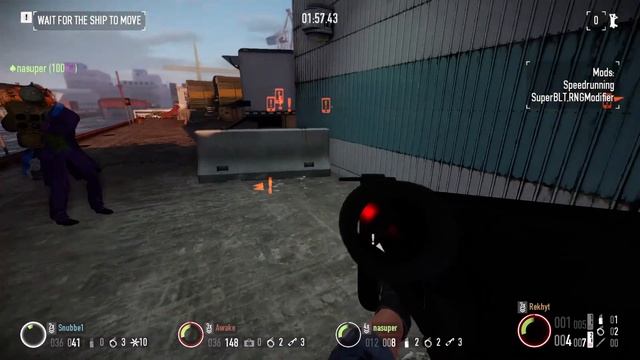 Payday 2 Speedrun: The Bomb: Dockyard DW - 4Player 4:03 смотреть онлайн