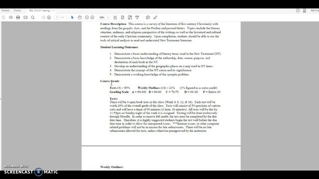Introductory Video for REL 212 смотреть онлайн