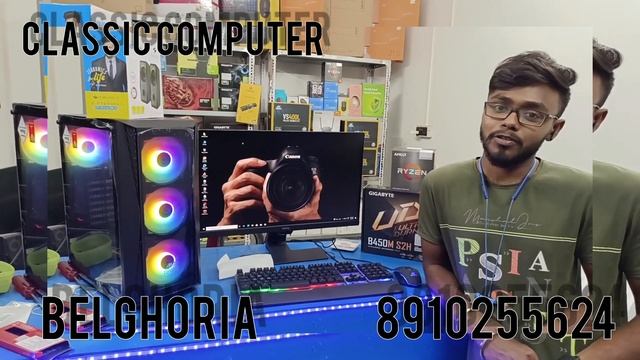 😍Classic Computer😍😍♨️Limited month end offe♨️Full Gaming pc Ryzen 5600G🥰BenQ 24"moniter☎ 8910255624 смотреть онлайн