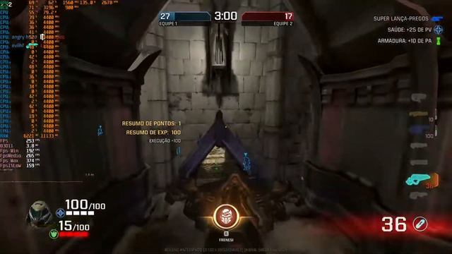 Quake Champions - 1080p low - Online American server смотреть онлайн