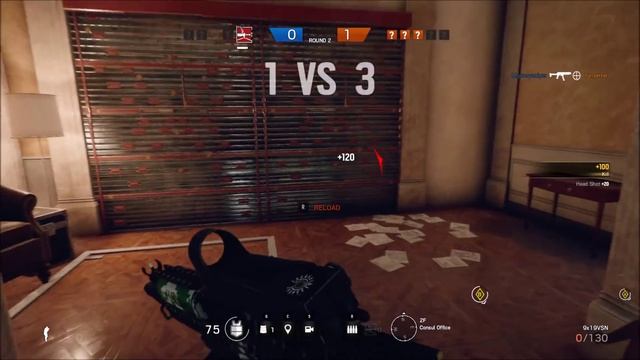 Russian Clutch! - Rainbow Six: Siege Gameplay смотреть онлайн