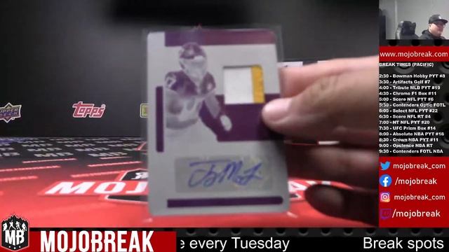 PYT #20 - 2020 National Treasures NT Football Hobby 2 Box Break - 05.15.21 смотреть онлайн