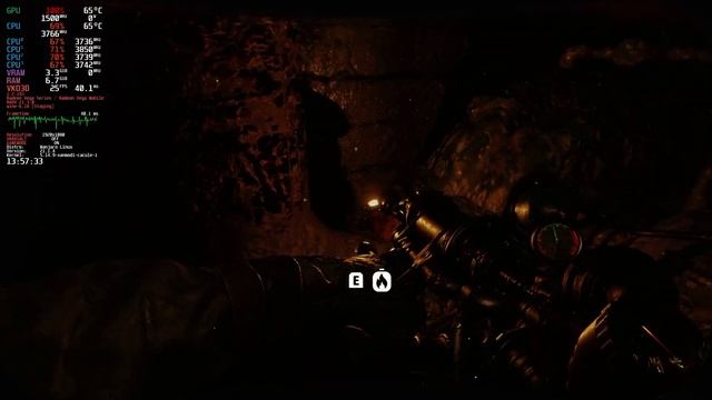 Metro Exodus Manjaro linux FSR Ryzen 3 2200g (1080p) смотреть онлайн