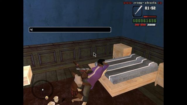 GTA SA:MP || www.crime-streets.ru || [На хате у Лекса] || смотреть онлайн