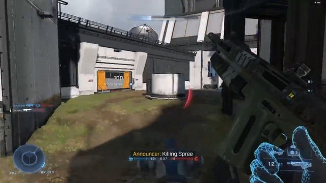 Halo Infinite gameplay: Full Bot Slayer match on Xbox Series S смотреть онлайн