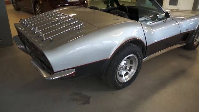 Corvette Sting Ray Convertible 1973 смотреть онлайн