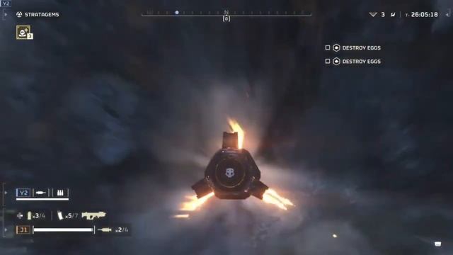 CO-OP ON HELLDIVERS 2 IS STRESSFUL смотреть онлайн