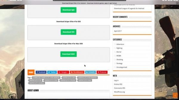 Download Sniper Elite 4 For Android - ios - Mac