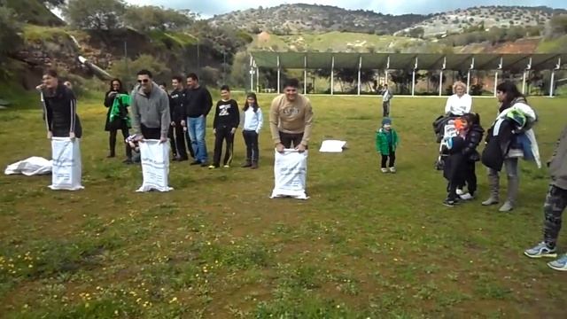 Green Monday 2012 Santa Marina Retreat Sack Races Adults' Final смотреть онлайн