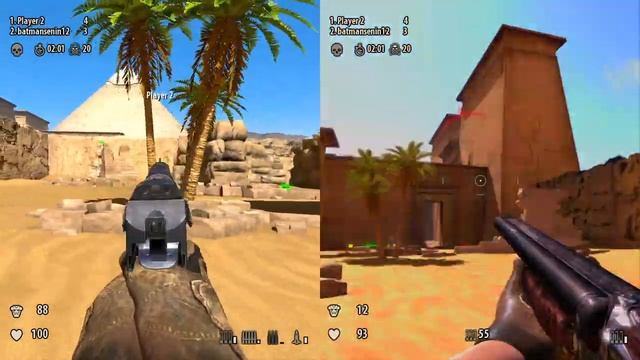 Serious Sam 3 GAMEPLAY SPLIT SCREEN смотреть онлайн