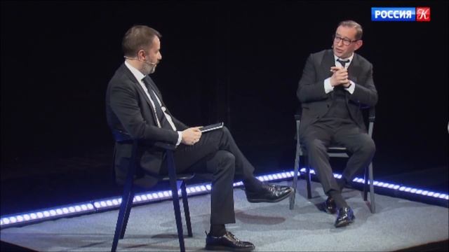 Творческий вечер Константина Хабенского состоялся в МХТ. смотреть онлайн