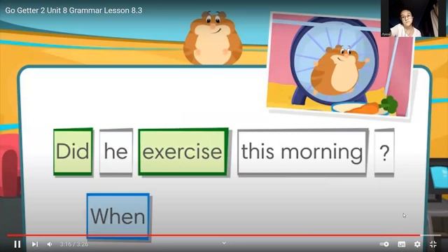 Go getter 2 unit 8 Revision questions