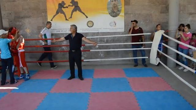 Турнир по боксу финал Эрнест Саргсян(Мартуни)-Эрик Саргсян(Ванадзор смотреть онлайн