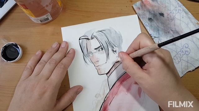 Drawing Edgeworth/Mitsurugi смотреть онлайн
